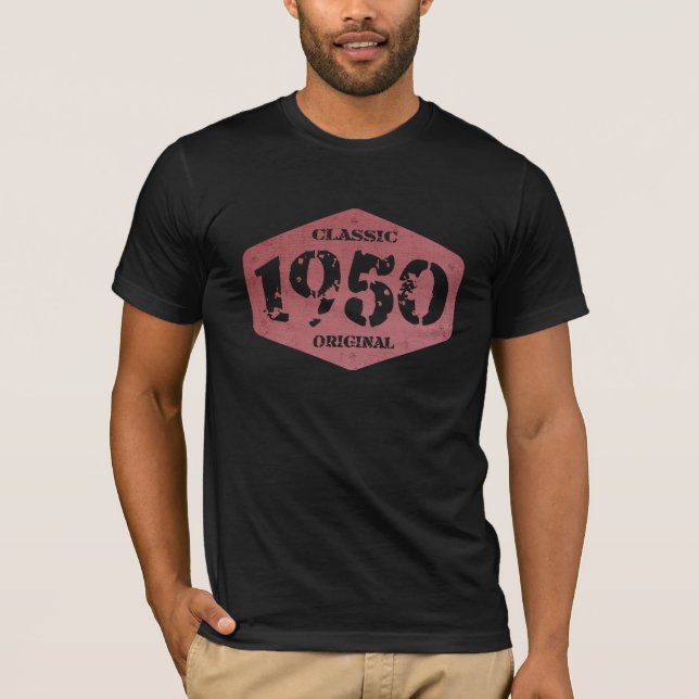 Camiseta Edição limitada original de 1950, 75 anos (Frente)
