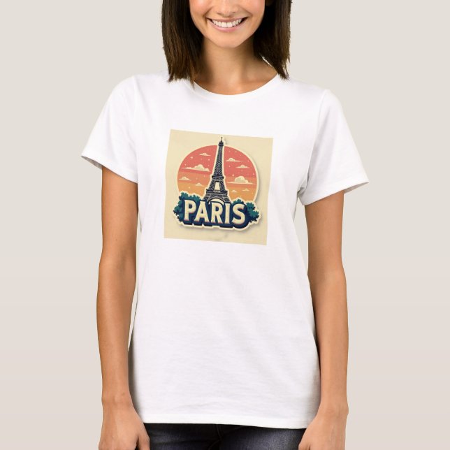 Camiseta Edição limitada Paris (Frente)