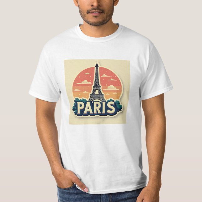 Camiseta Edição limitada Paris (Frente)