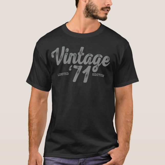 Camiseta Edição Limitada - Safra 1971 (Frente)