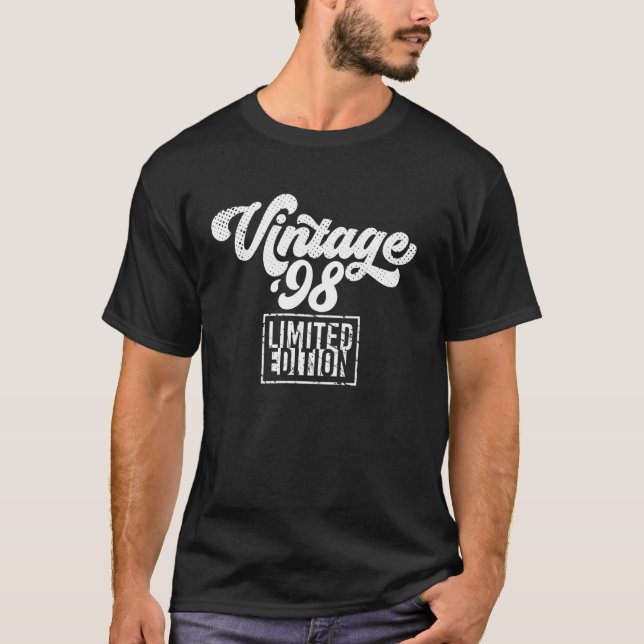 Camiseta Edição Limitada - Safra 1998 (Frente)
