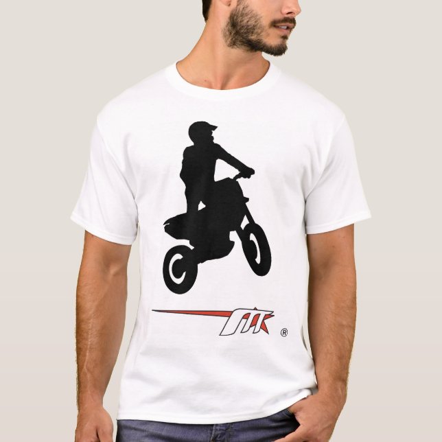 Camiseta Edição limitada T da estrela de Moto (Frente)