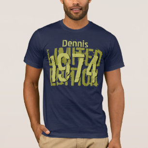 Camiseta Edição limitada V29C de presente de aniversário