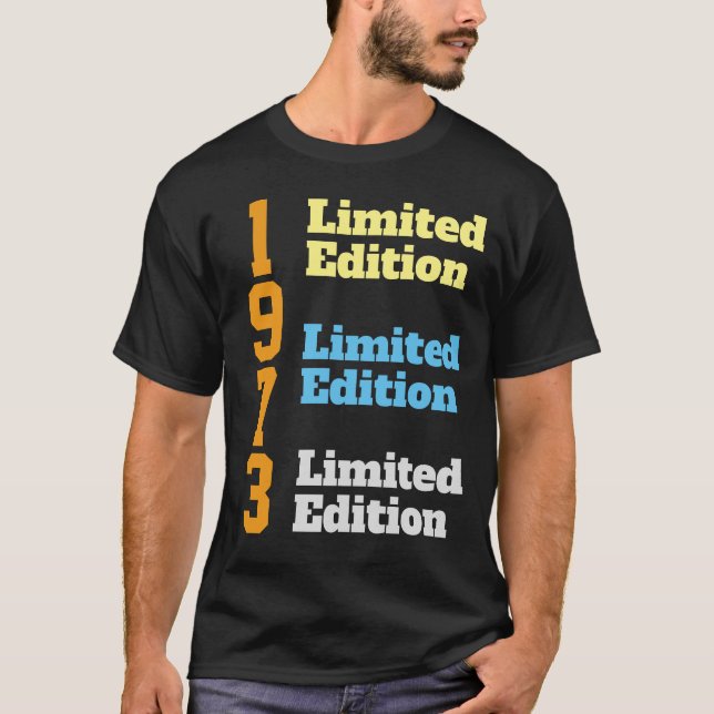 CAMISETA EDIÇÃO LIMITADA VERTICAL ANO REPETIDA PERSONALIZAD (Frente)