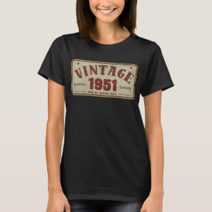 Camiseta Edição Limitada Vintage 1951 Todas as Peças Origin