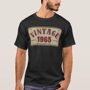 Camiseta Edição Limitada Vintage 1965 Todas as Peças Origin