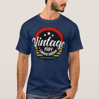 Camiseta Edição limitada Vintage, aniversário de 39 anos, a