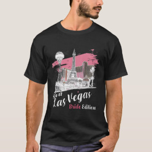 Camiseta Edição Noiva de Las Vegas Celebração de Las Vegas