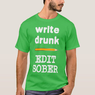 Camiseta Edição Sober 3 do Bebado de gravação