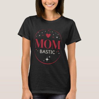 Camiseta Edição Vermelha Mombástica – Design elegante de mã