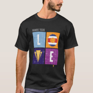 Camiseta Edições da Copa Ouro da Costa Rica
