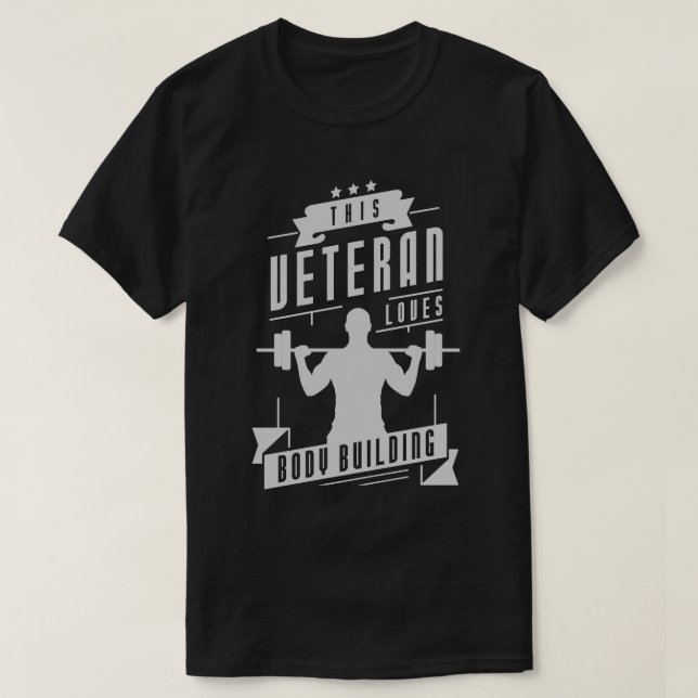 Camiseta Edifício de Corpo de Amores Veteranos (Frente do Design)
