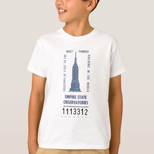 CAMISETA EDIFÍCIO DO ESTADO EMPIRE (Frente)
