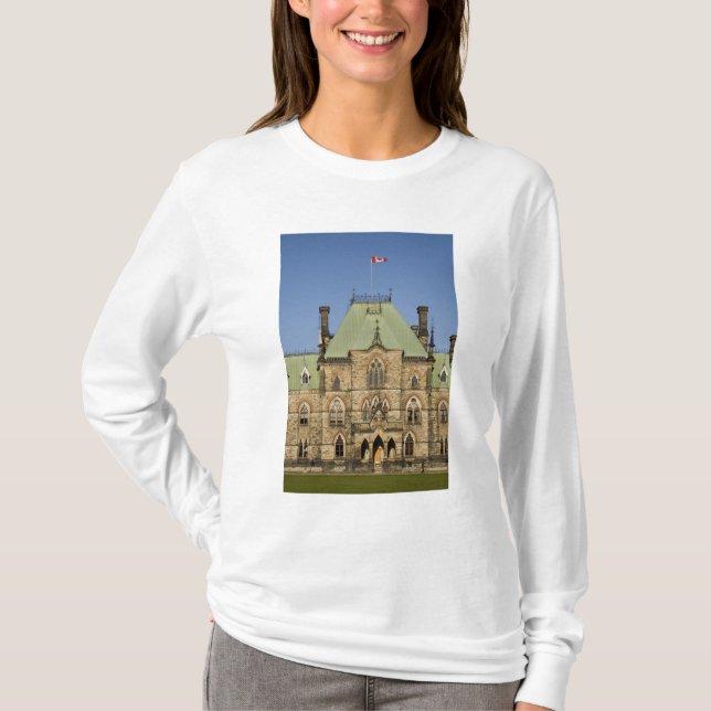 Camiseta Edifício do Parlamento em Ottawa, Ontário, Canadá  (Frente)