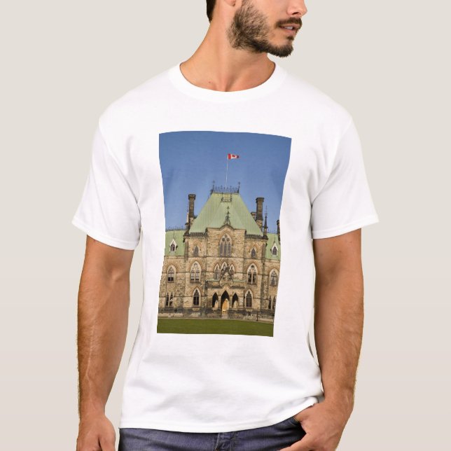 Camiseta Edifício do Parlamento em Ottawa, Ontário, Canadá  (Frente)