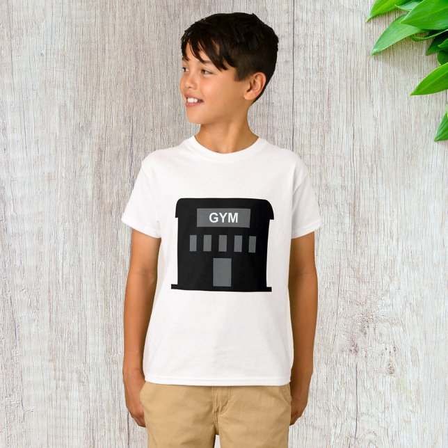 Camiseta Edifício Gym (Criador carregado)