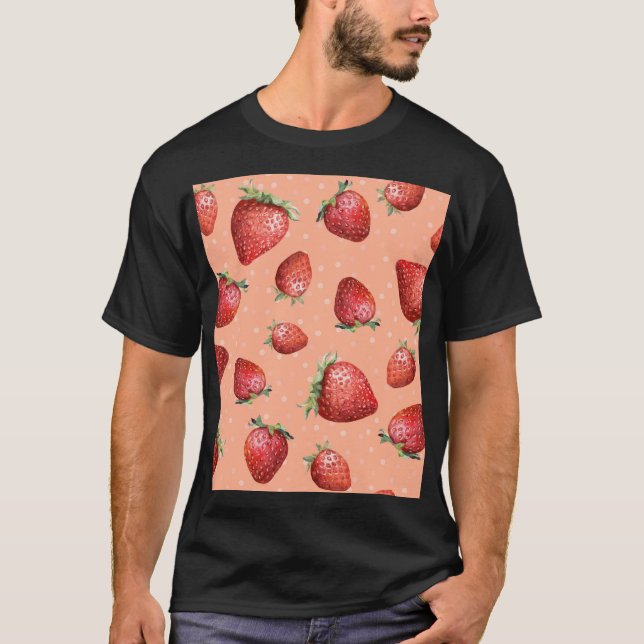 Camiseta Edifício municipal: Padrão Urbano Colorido (Frente)