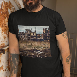 Camiseta Edifícios abandonados   Perdas de espaços