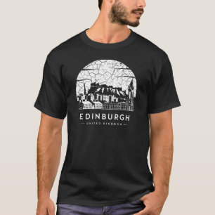 Camiseta Edimburgo Cidade do Reino Unido