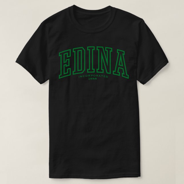Camiseta Edina 8 (Frente do Design)