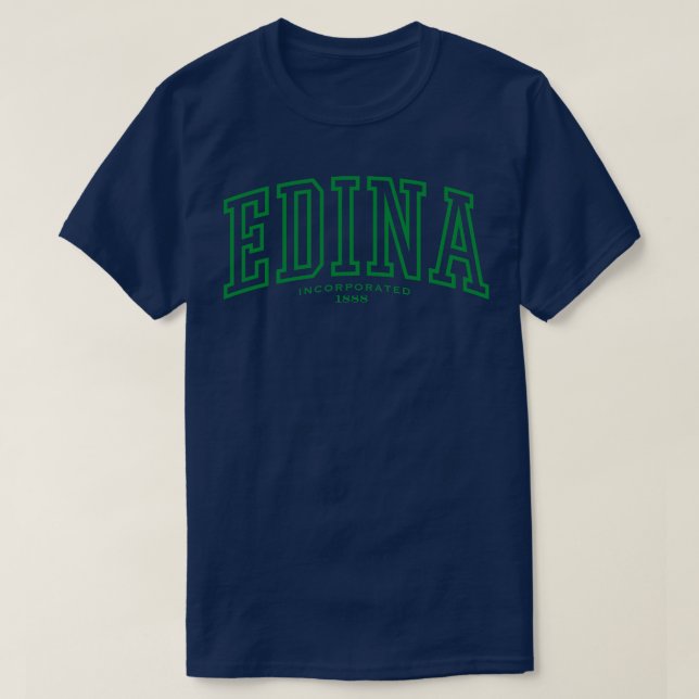 Camiseta Edina 8 (Frente do Design)