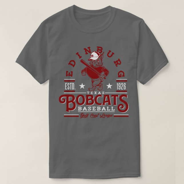 Camiseta Edinburg Bobcats (Frente do Design)