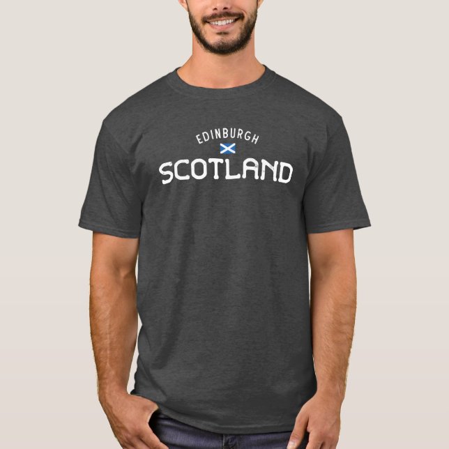 Camiseta Edinburgh - Escócia (Frente)