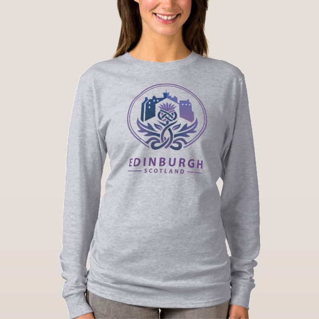 Camiseta Edinburgh Scotland United Kingdom (Frente)