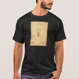 Camiseta Edison Bulb Patent