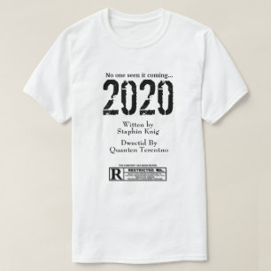 Camiseta EDITAR-ME Ninguém viu o filme vindo de 2020