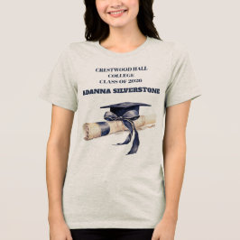 Camiseta-Editável Camisa de Festa de Formatura