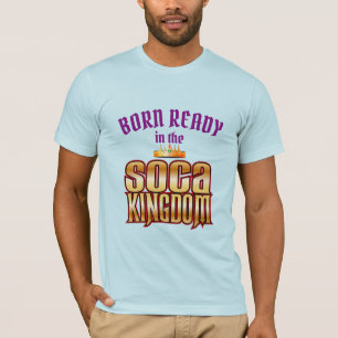 Camiseta Editável Nascer Ready no Reino Soca