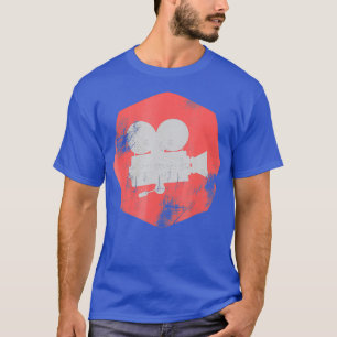 Camiseta Editor de Câmeras do Retro Vintage
