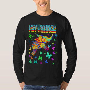 Camiseta Edm Do Grupo Trippy Psy Trance Elephant Dj Raver R