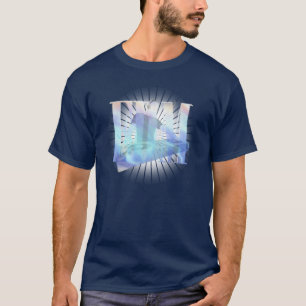 CAMISETA EDM ELÉTRICO AZUL HOT!!