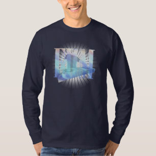 CAMISETA EDM ELÉTRICO AZUL HOT!!