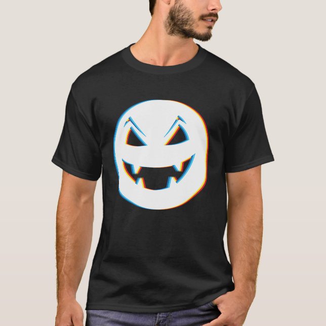 Camiseta EDM Halloween Rave  Techno Raver Halloween Dragon (Frente)
