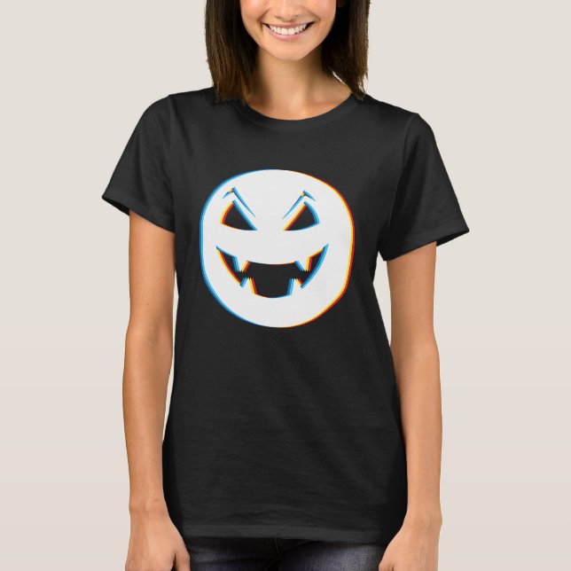 Camiseta EDM Halloween Rave  Techno Raver Halloween Dragon (Frente)
