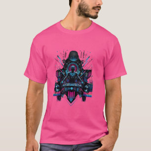 Camiseta EDM RAVE DJ Música Digital Eletrônica