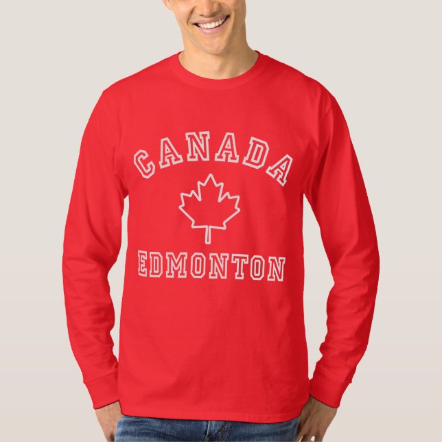 Camiseta Edmonton Canadá (Frente)