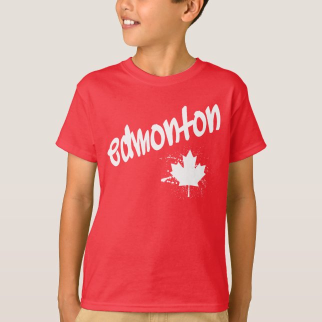 Camiseta Edmonton Grafite (Frente)