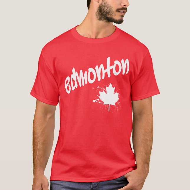 Camiseta Edmonton Grafite (Frente)