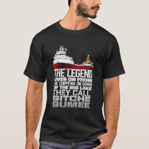 Camiseta Edmund Fitzgerald Chamam Gitche Gumee