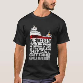 Camiseta Edmund Fitzgerald Chamam Gitche Gumee