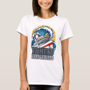 Camiseta Edmund Fitzgerald Tributo ao Navio Lendário