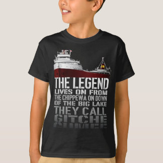 Camiseta Edmund Fitzgerald Unisex para Homens Mulheres.