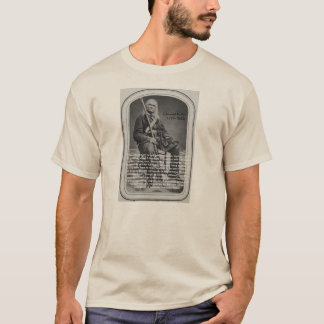 Camiseta Edmund Ruffin, comedor de fogo rebelde & seu rant.