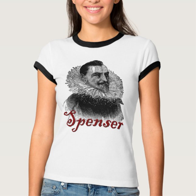 Camiseta Edmund Spenser Etching (Frente)
