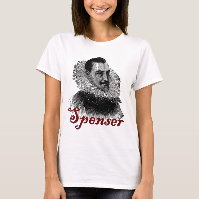 Camiseta Edmund Spenser Etching (Frente)