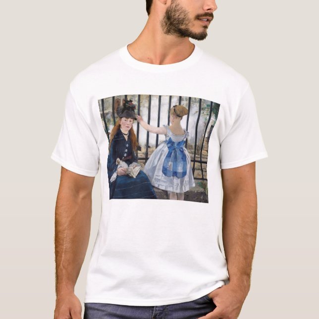 Camiseta Edouard Manet - A Ferrovia (Frente)